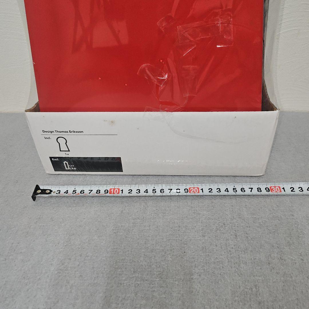 ★希少レアほぼ未使用★北欧IKEA (廃盤品)鍵穴型 掛時計 置時計 収納