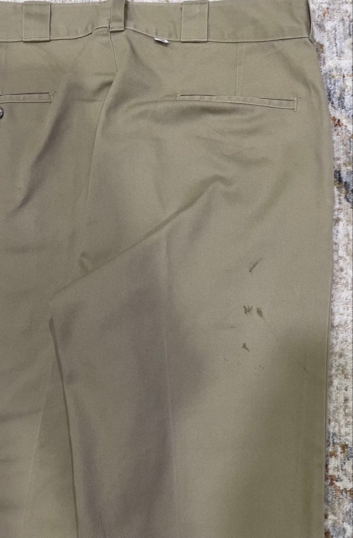 80s ディッキーズ 874 カーキ チビタグ USA製 ゴールデンサイズ