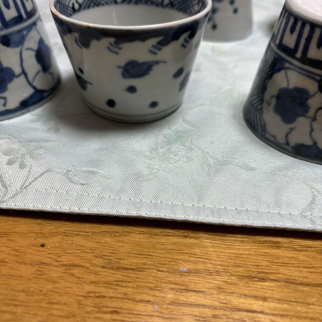 蕎麦猪口６個江戸、明治