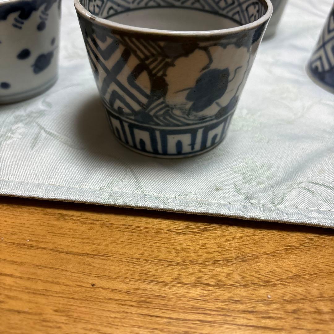 蕎麦猪口６個江戸、明治