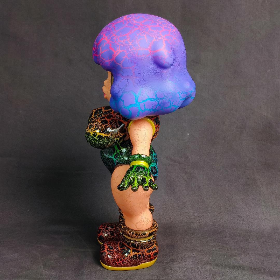 studio marusan スラコ 蓄光 ペインターネット塗装 ソフビ