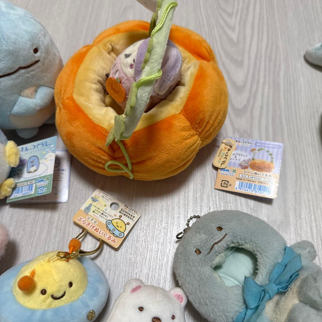 サンエックス　すみっコぐらし　てのりぬいぐるみ　マスコット　まとめ売り