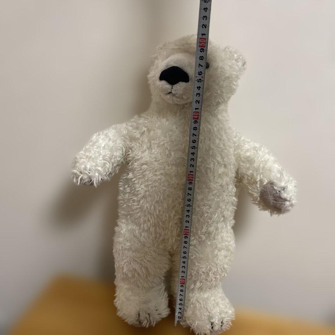 ★激レア★希少★韓国製セキグチ★リアル白熊ぬいぐるみ★BIGサイズ★