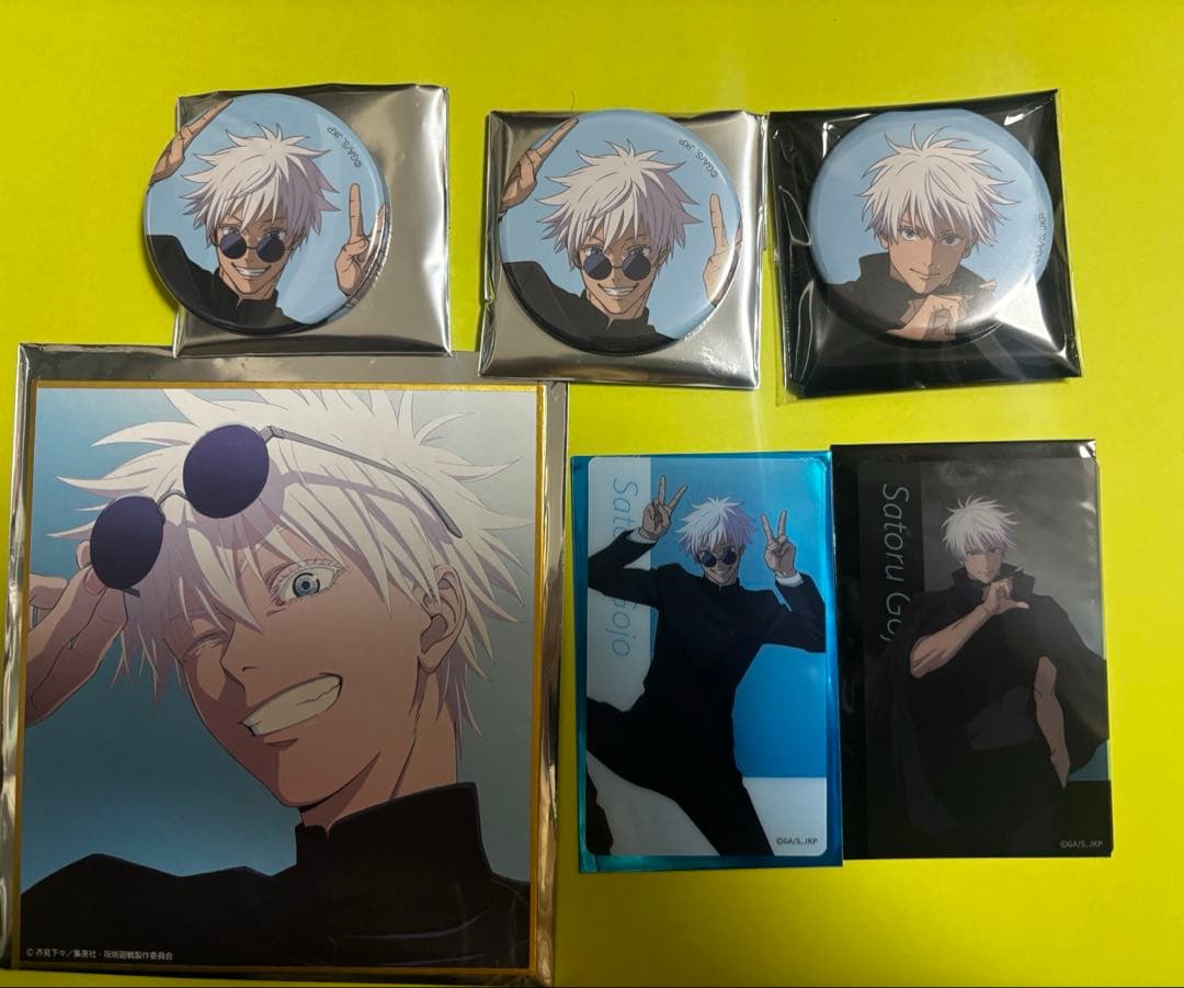 呪術廻戦アニメーション展 五条セット