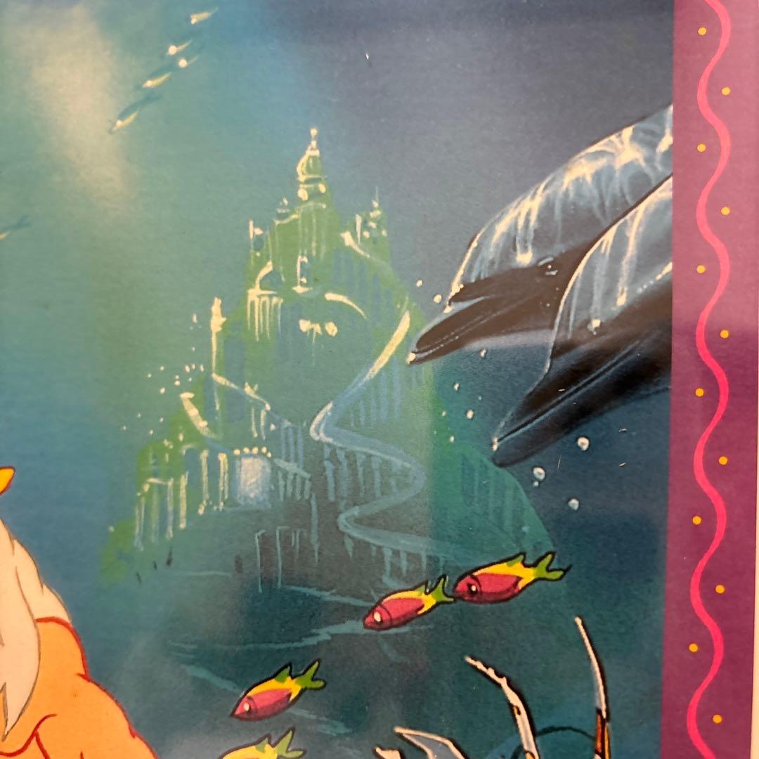 ラッセン　ディズニー　コラボ　UNDER THE SEA ポスター　額装品
