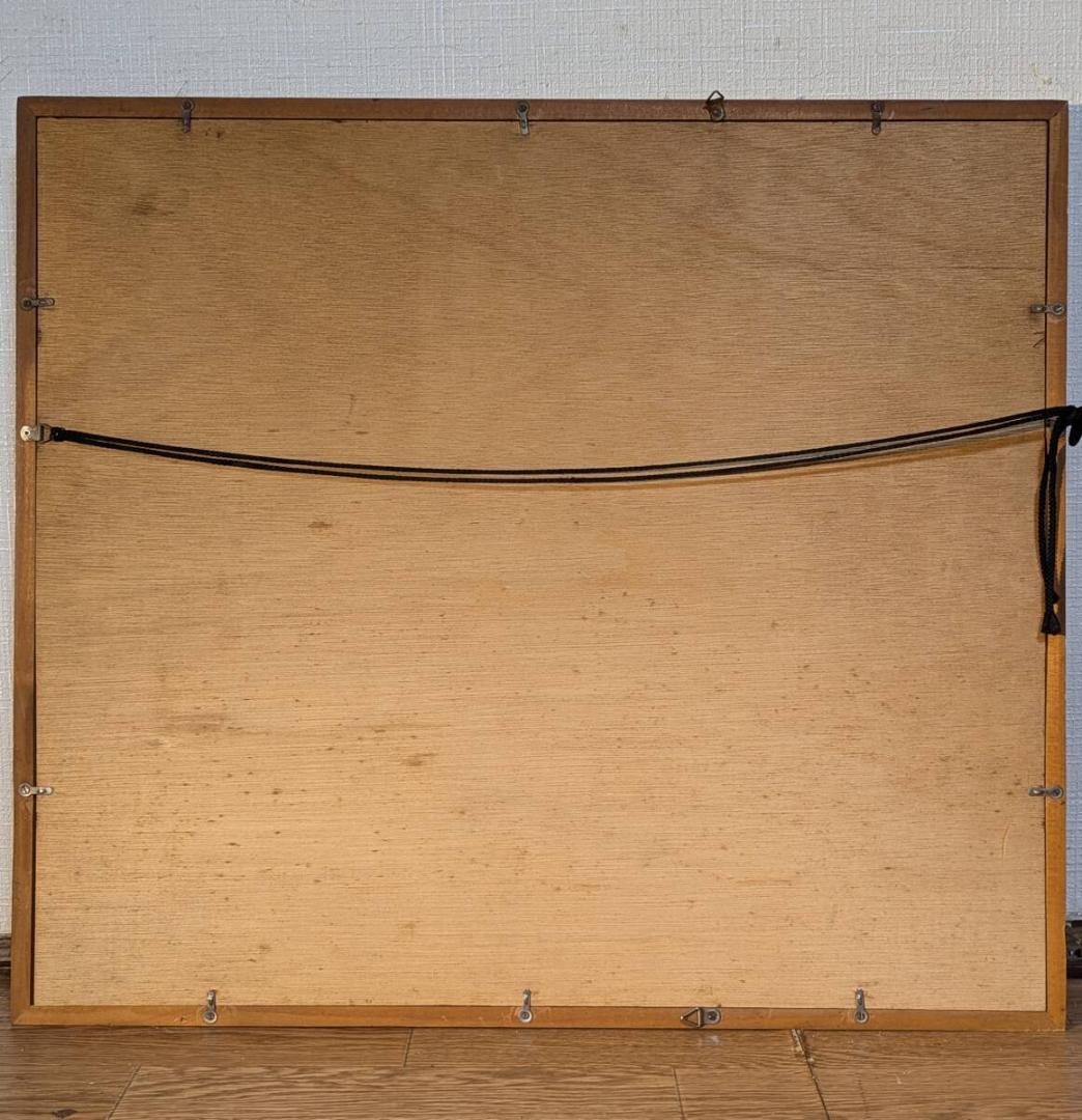 【真作】絵画　油彩8号　優雅な花瓶の菊　柔らかな色彩で描かれた静物画　V136