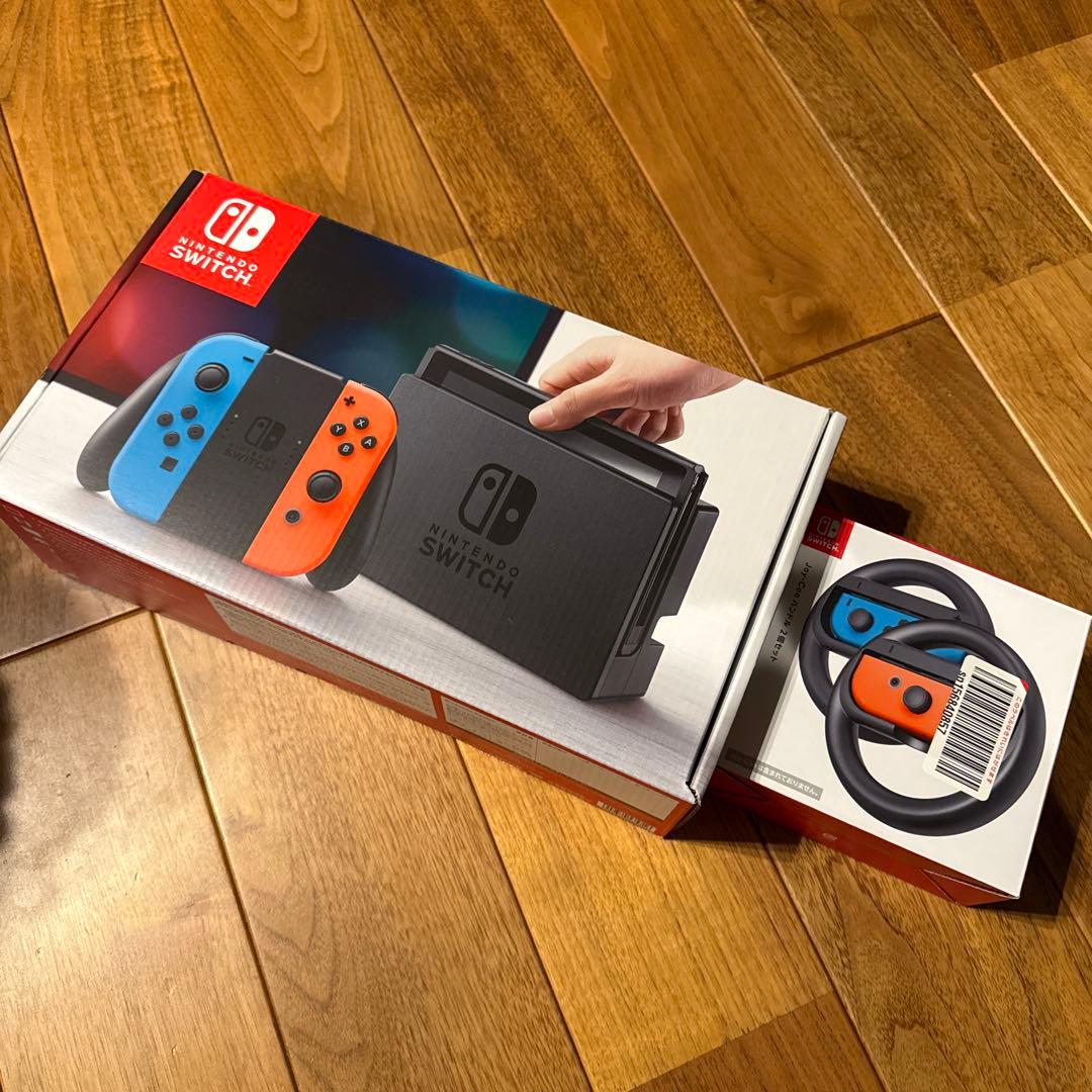 Nintendo Switch 本体＋Joy-Conハンドル2個セット