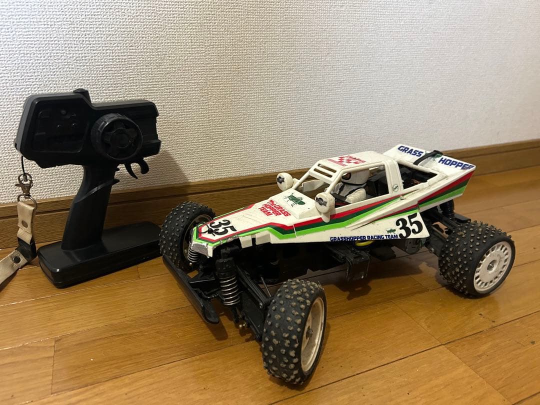 タミヤ　TL01 バギー　バッタ仕様