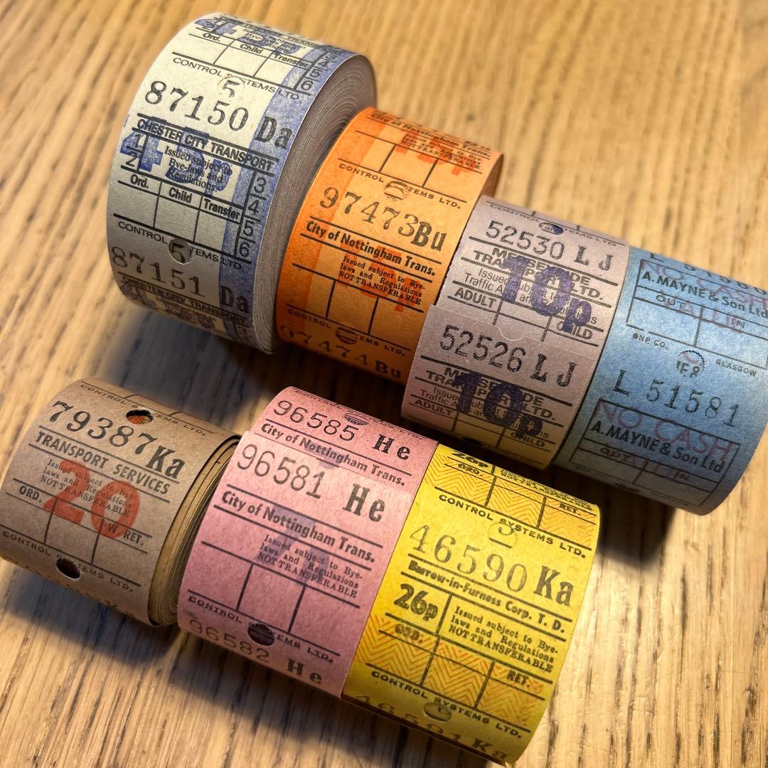 ご確認用　ロールチケット　7ロール