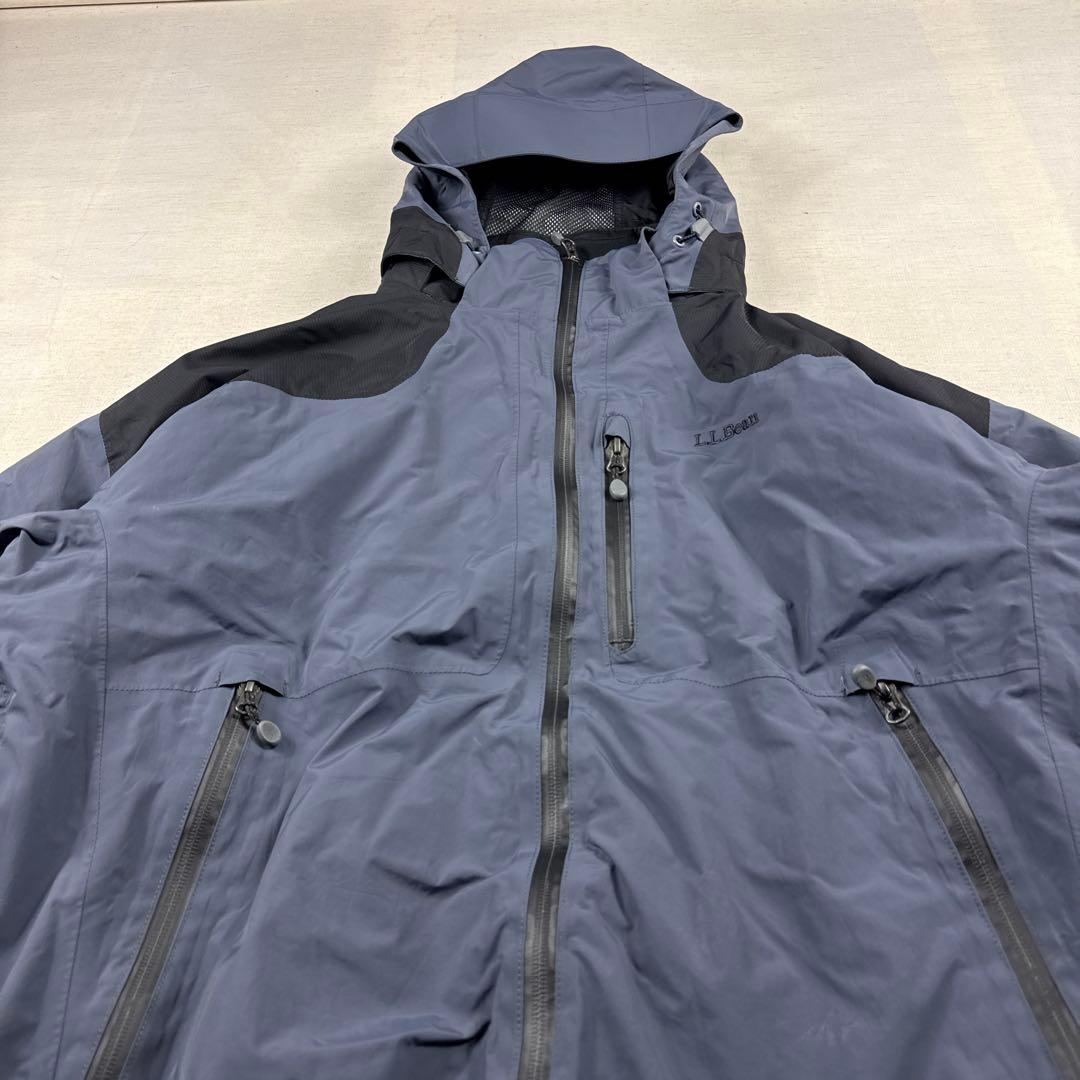 llbean ナイロンジャケット マウンテンパーカー プリマロフト中綿ライナー