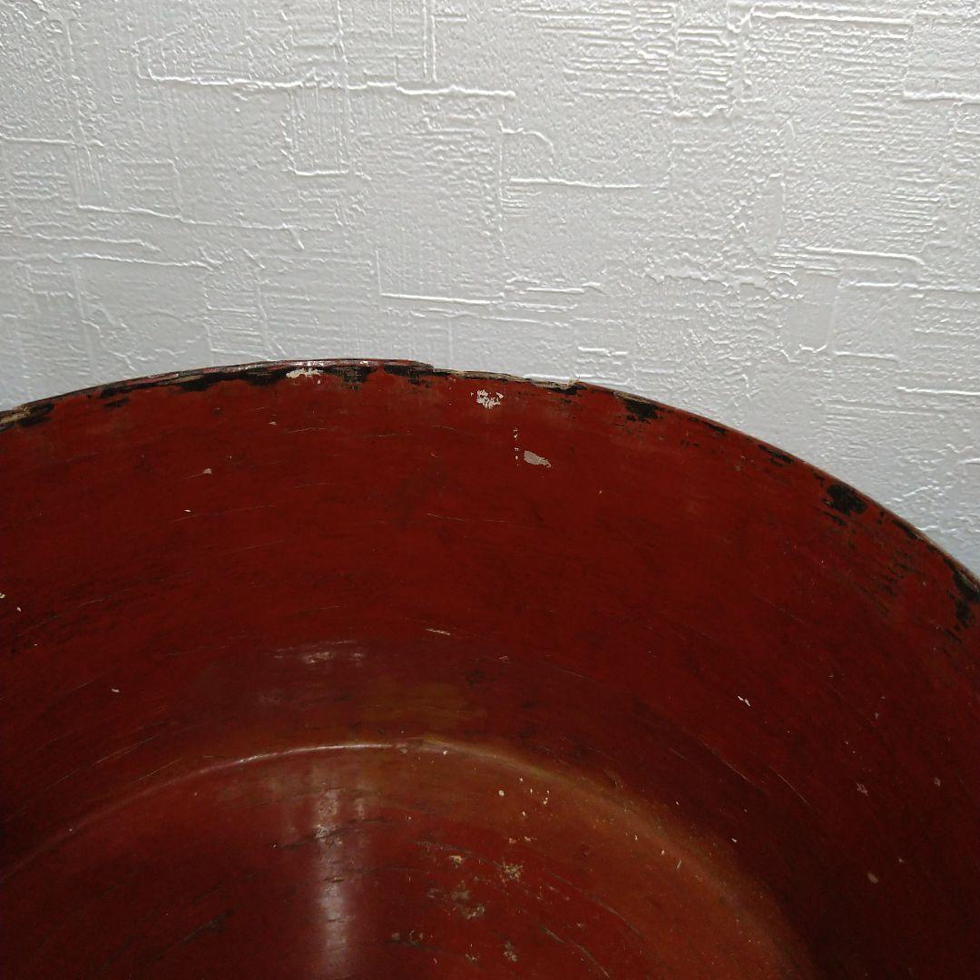 ビルマ(ミャンマー)キンマ 籃胎漆器 アンティーク