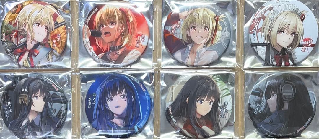 NECO 4C-FANTASY 缶バッジ リコリス・リコイル リコリコ