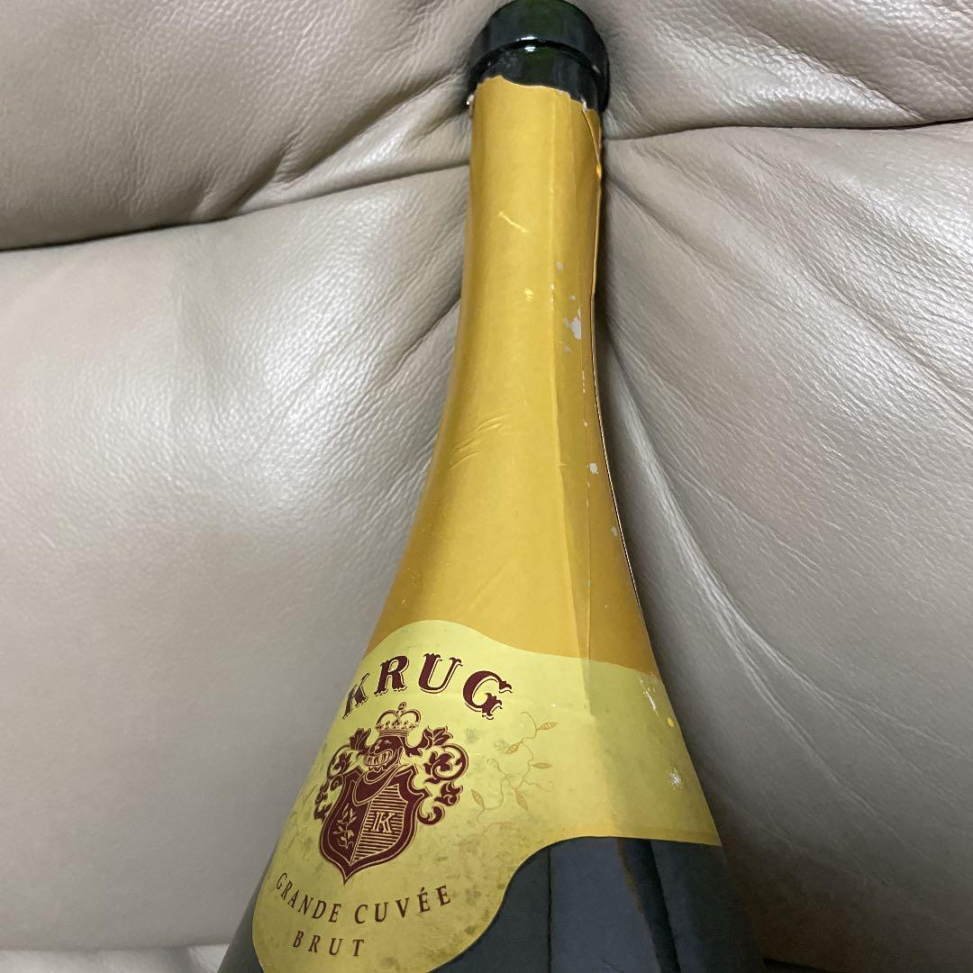 クリュッグ グランド キュヴェ NV ジェロボアム 3000ml 木箱入り　空瓶