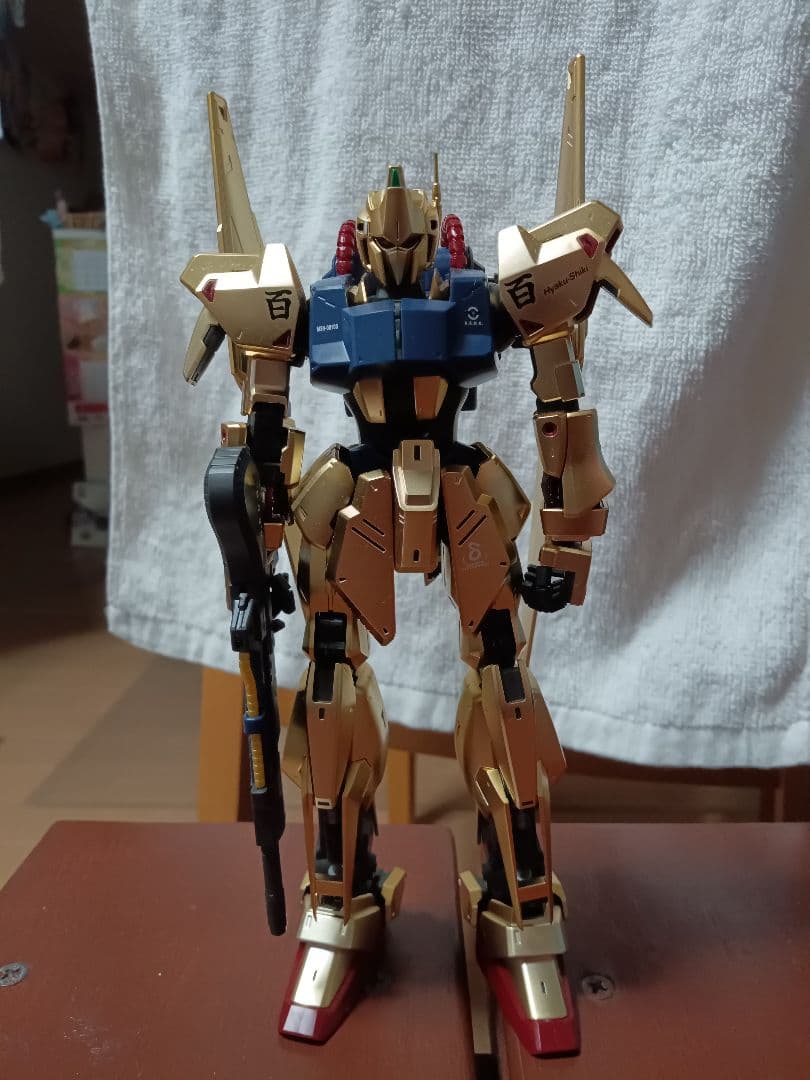 ガンプラ　mg 完成品　百式