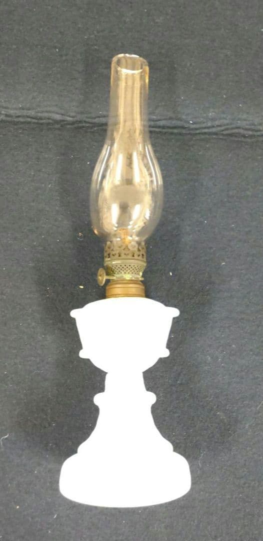 大正硝子　オイルランプ　D604