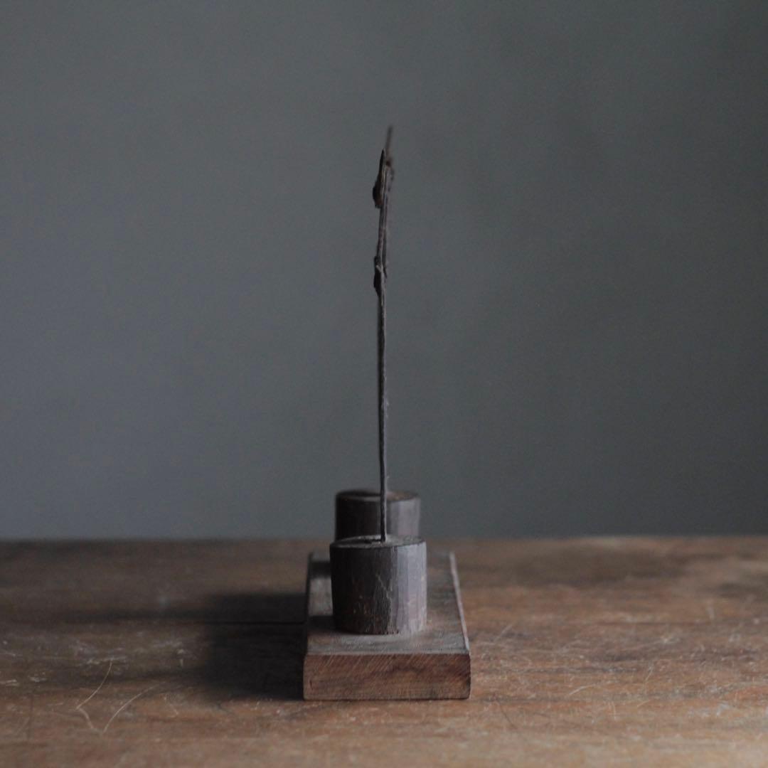 鉄の 鳥居 江戸時代 古美術 古道具 アンティーク 神棚