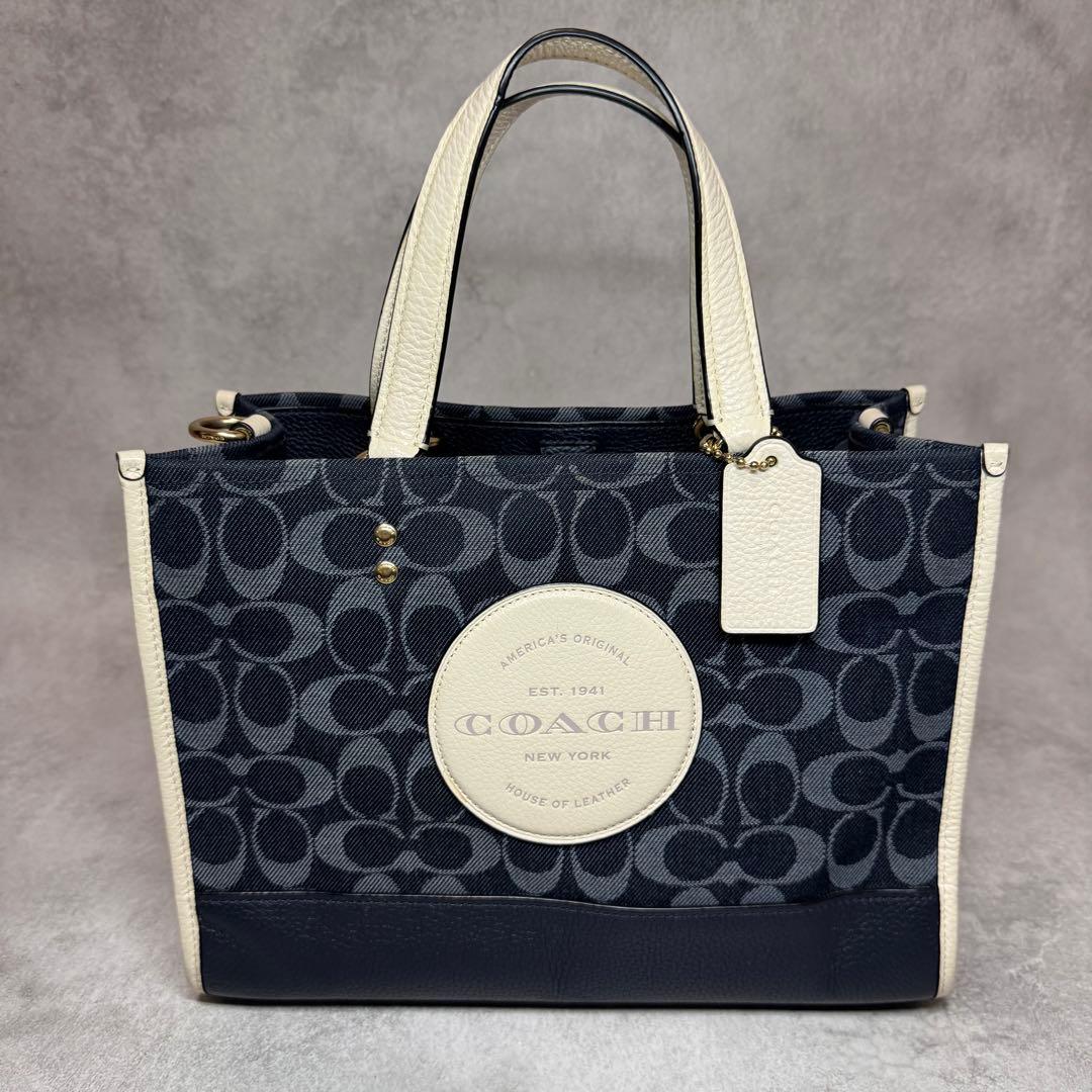 美品 コーチ デンプシートートバッグ C2826 ショルダーバッグ 2way