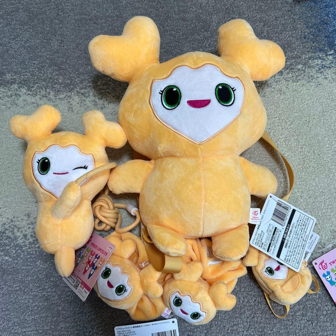 GIGO TWICE LOVELYS ぬいぐるみマスコット 5個セット