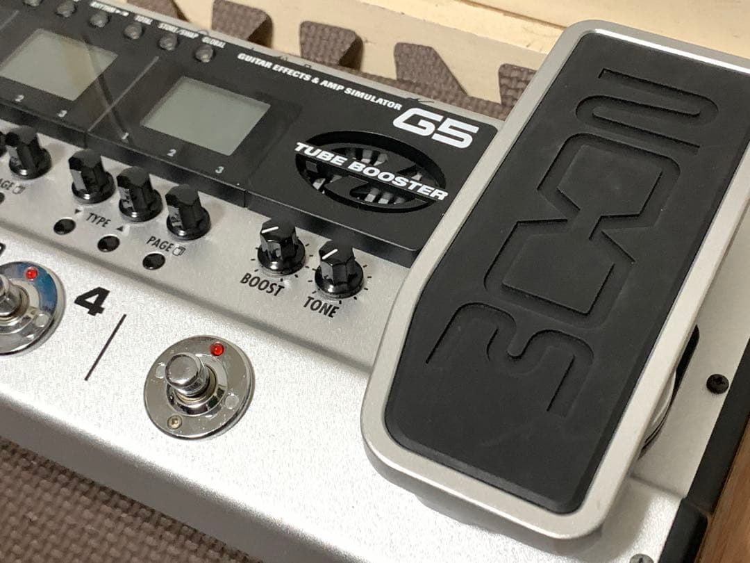 ZOOM G5 マルチエフェクター 本体、取扱説明書のみ