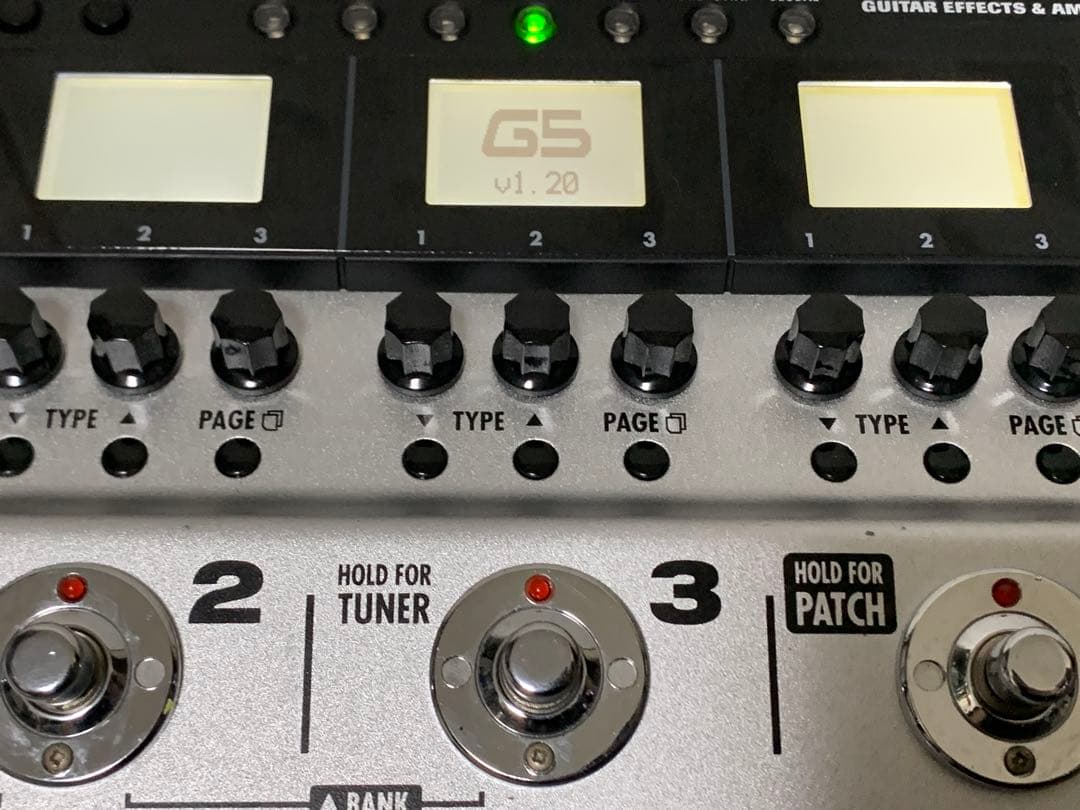 ZOOM G5 マルチエフェクター 本体、取扱説明書のみ