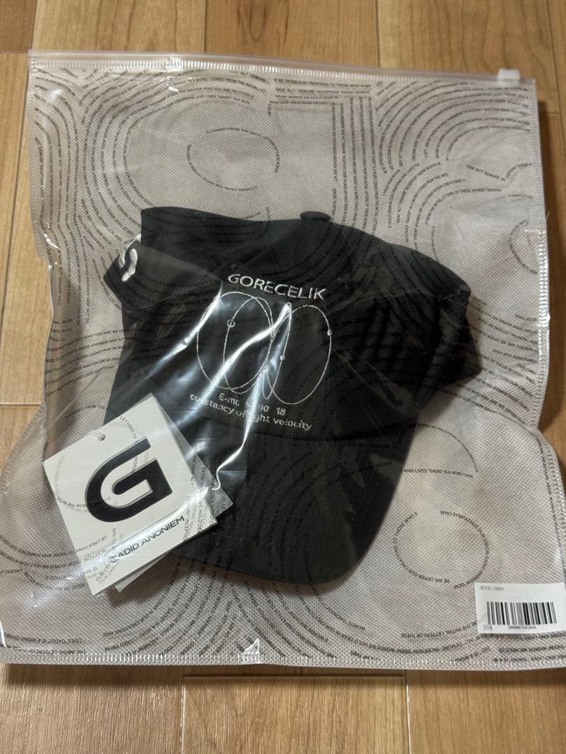 新品未使用 GADID ANONIEM RUUD GRAY キャップ CAP