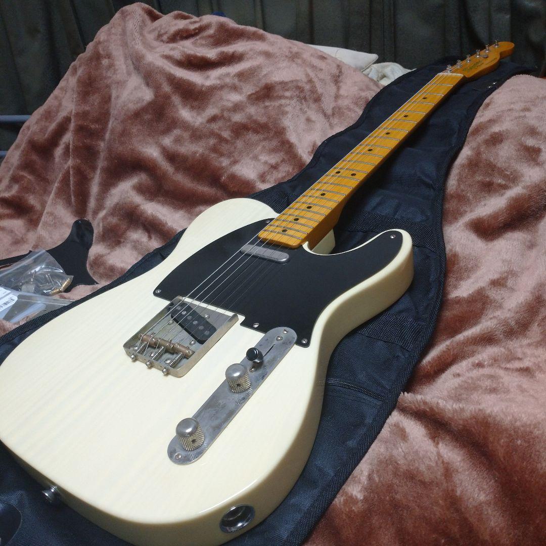 スクワイヤ by フェンダー 50s テレキャスター・グレードアップパーツ付
