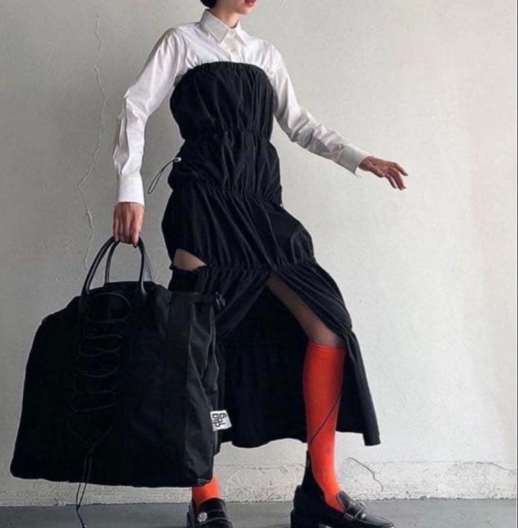 スーツ・フォーマル・ドレス HerPraha Gatherd Dress LITMUS