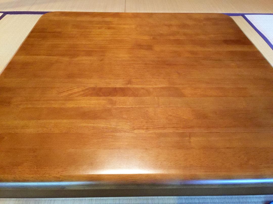 三菱電機 家具調コタツ 天然木ウレタン樹脂塗装 正方形 550W