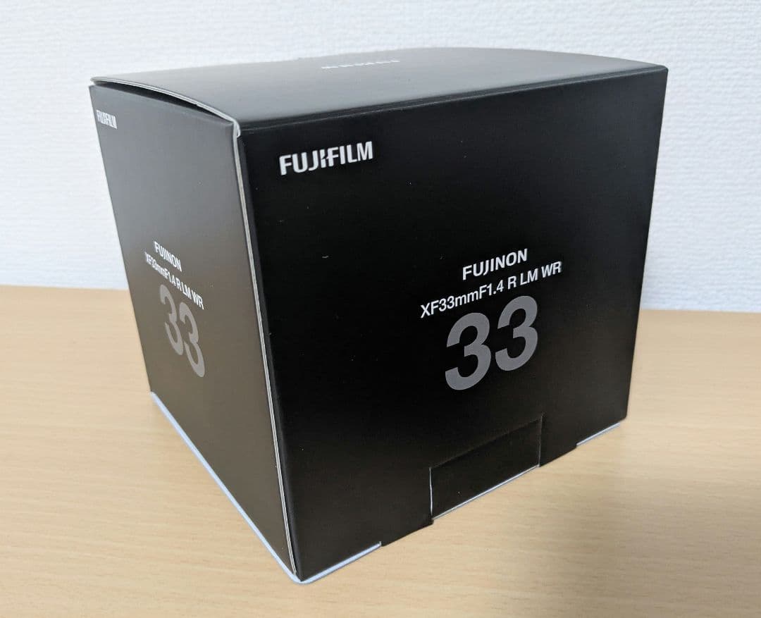 【新品未使用】FUJINON XF33mmF1.4 R LM WR