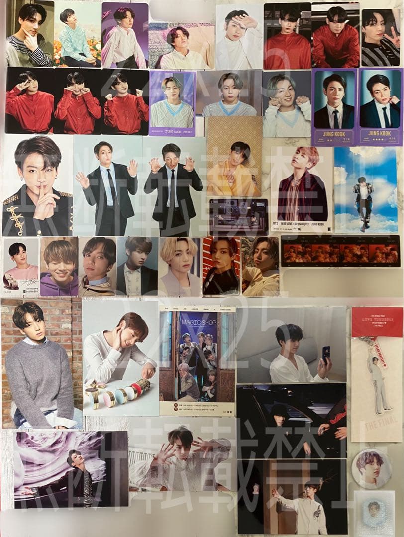 BTS ジョングク 公式 グッズ うちわ フラッグ トレカ ミニフォト ラキドロ