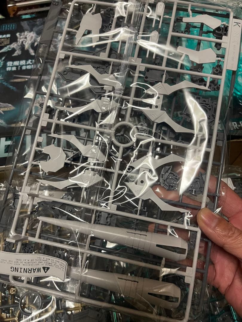 1/100 蒼炎の魂 FIRE LORD 青煌粒子覚醒武装 炎皇 未組み立て