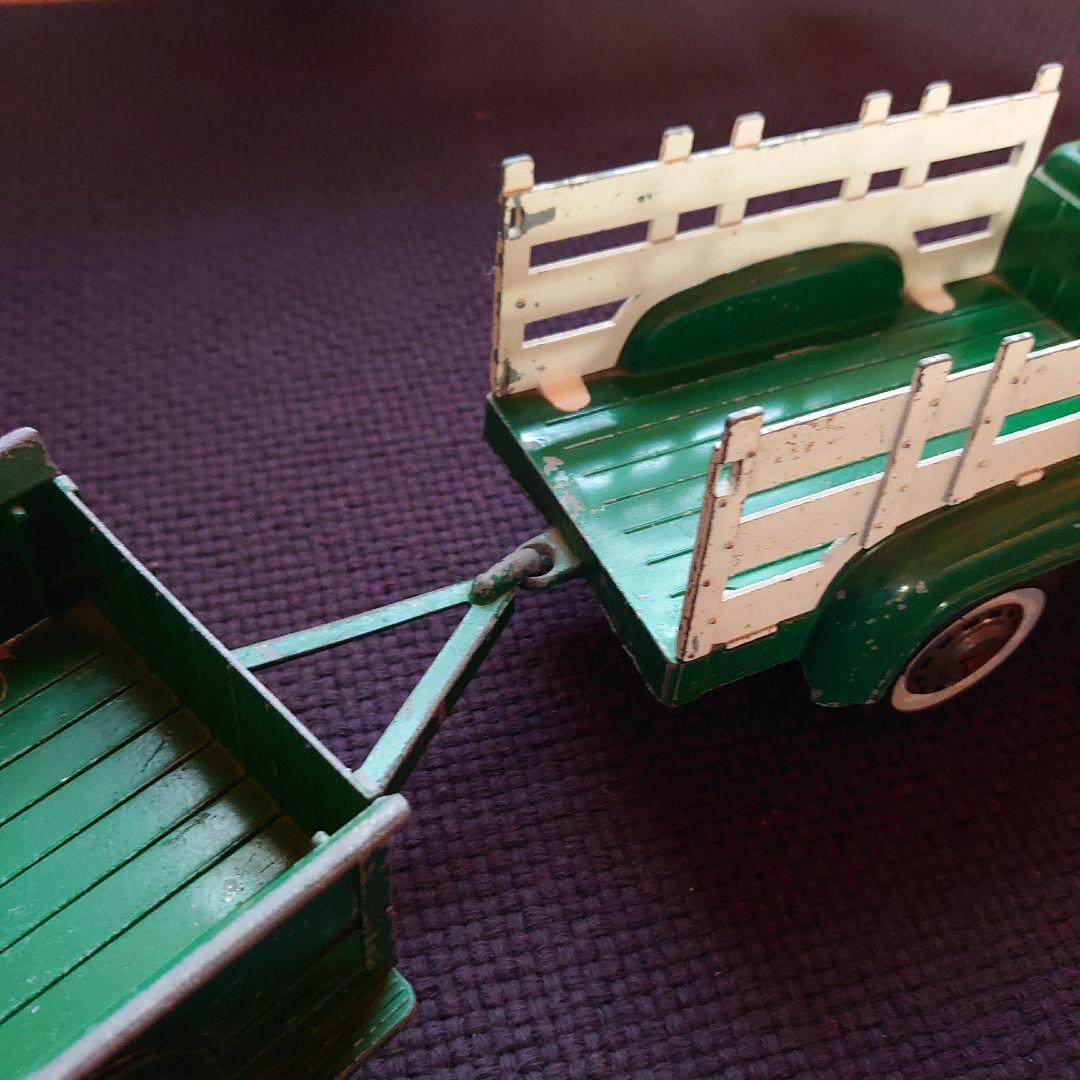 ミニカー Hubley toys truck&trailer