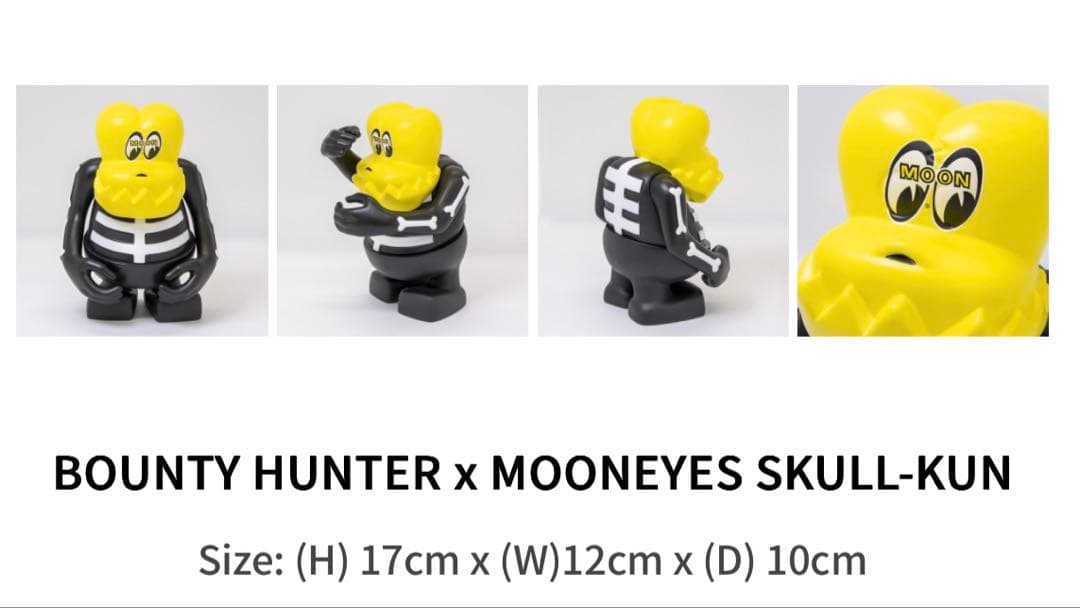 【MOONEYES ✖︎ BOUNTYHUNTER】 SKULL KUN