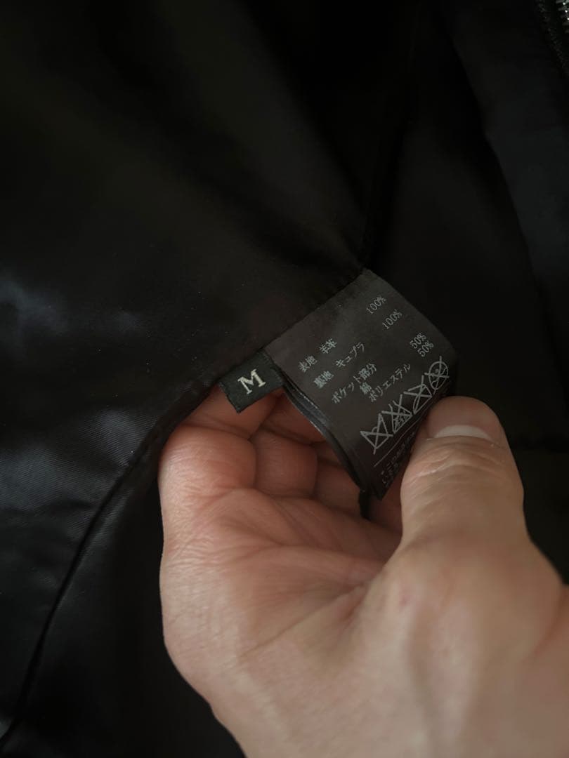 EKAM エカム レザージャケット ライダースジャケット ラムレザー ブラック黒