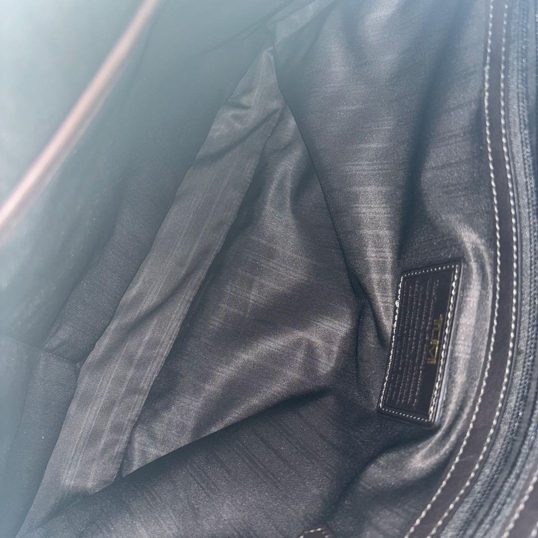 TUMI 68560D BEACON HILL レザー本革 ブリーフ　ビジネス茶