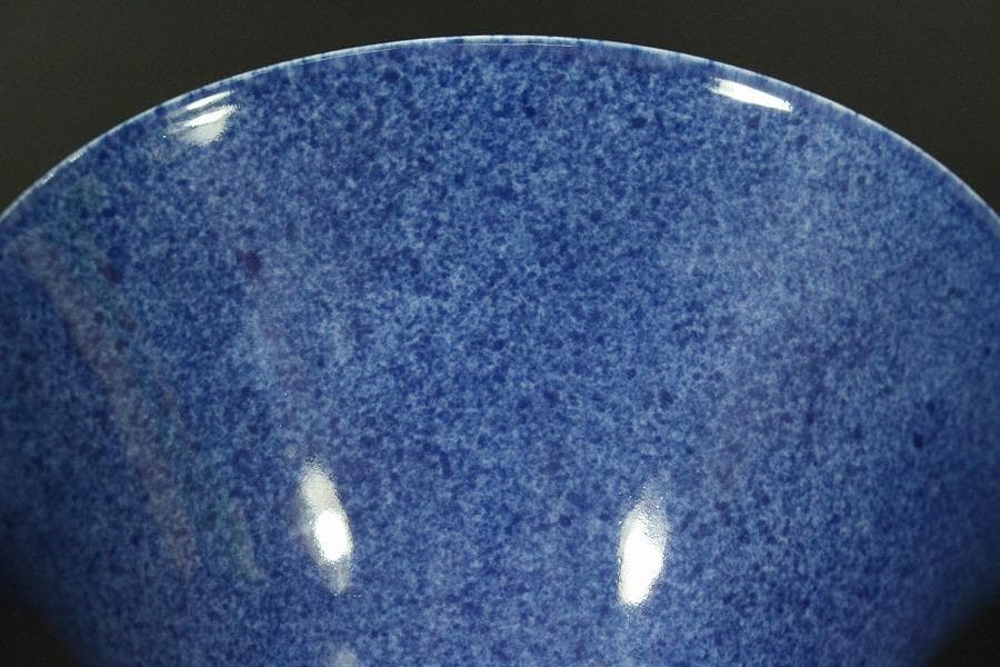 中国美術 唐物 南京吹墨 菓子器 碗 乾隆年製 瑞雲居珍蔵 書箱(RC908)