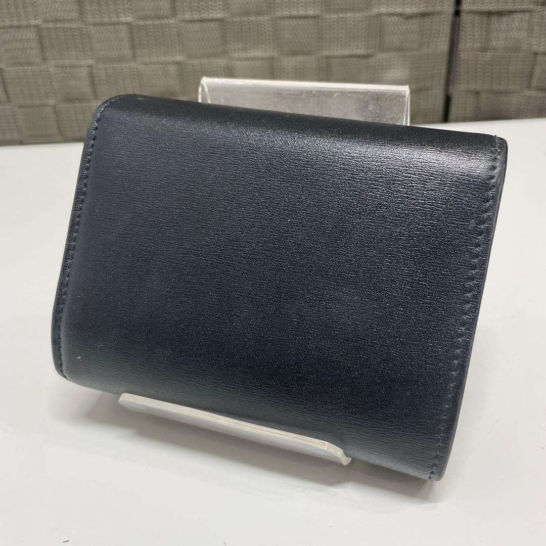 R*♡様 CELINE トリオンフ　ブラック　三つ折り財布 ゴールドロゴ