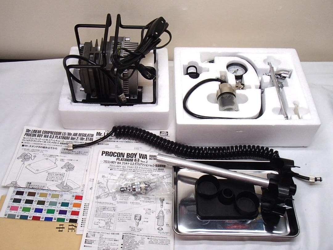 Mr.リニアコンプレッサー L5 レギュレーター プラチナセット