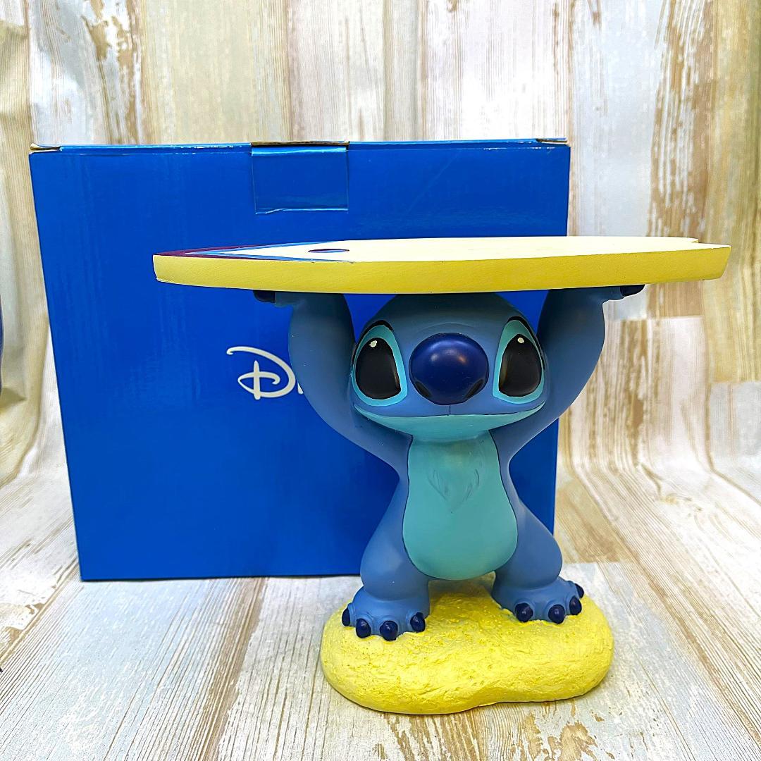 リロ＆スティッチ Lilo & Stitch 花台 スマホスタンド フィギュア