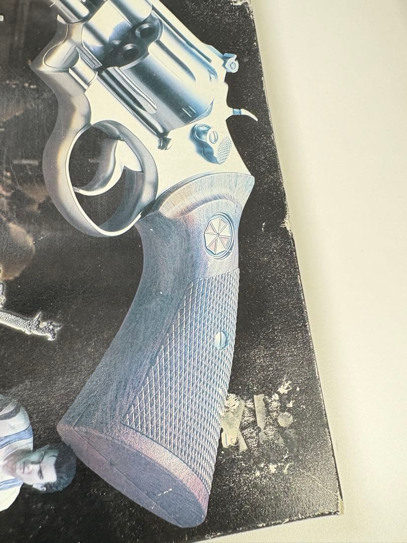 タナカワークス アンブレラ マグナムリボルバーガスガン バイオハザード 木製