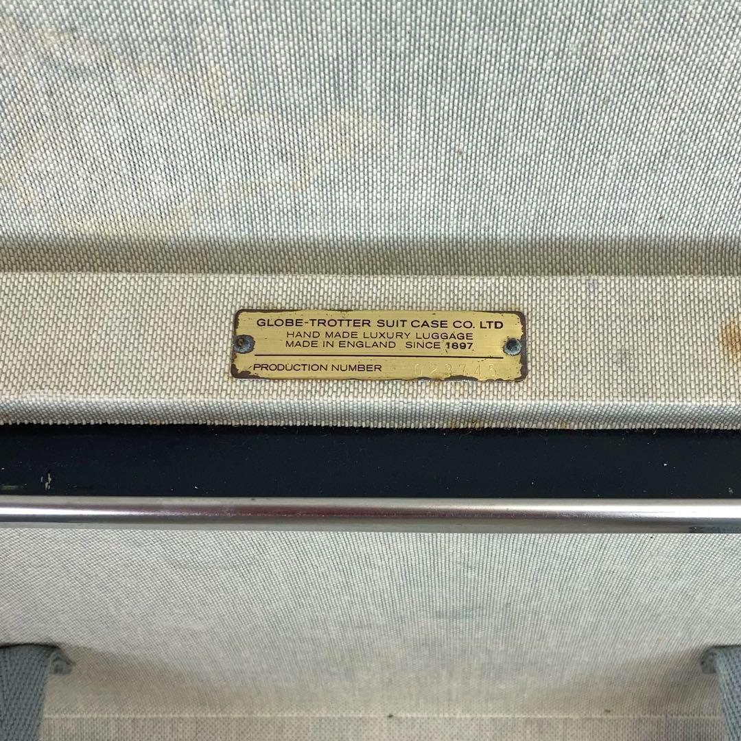 グローブトロッター スーツケース ネイビーGLOBE-TROTTER
