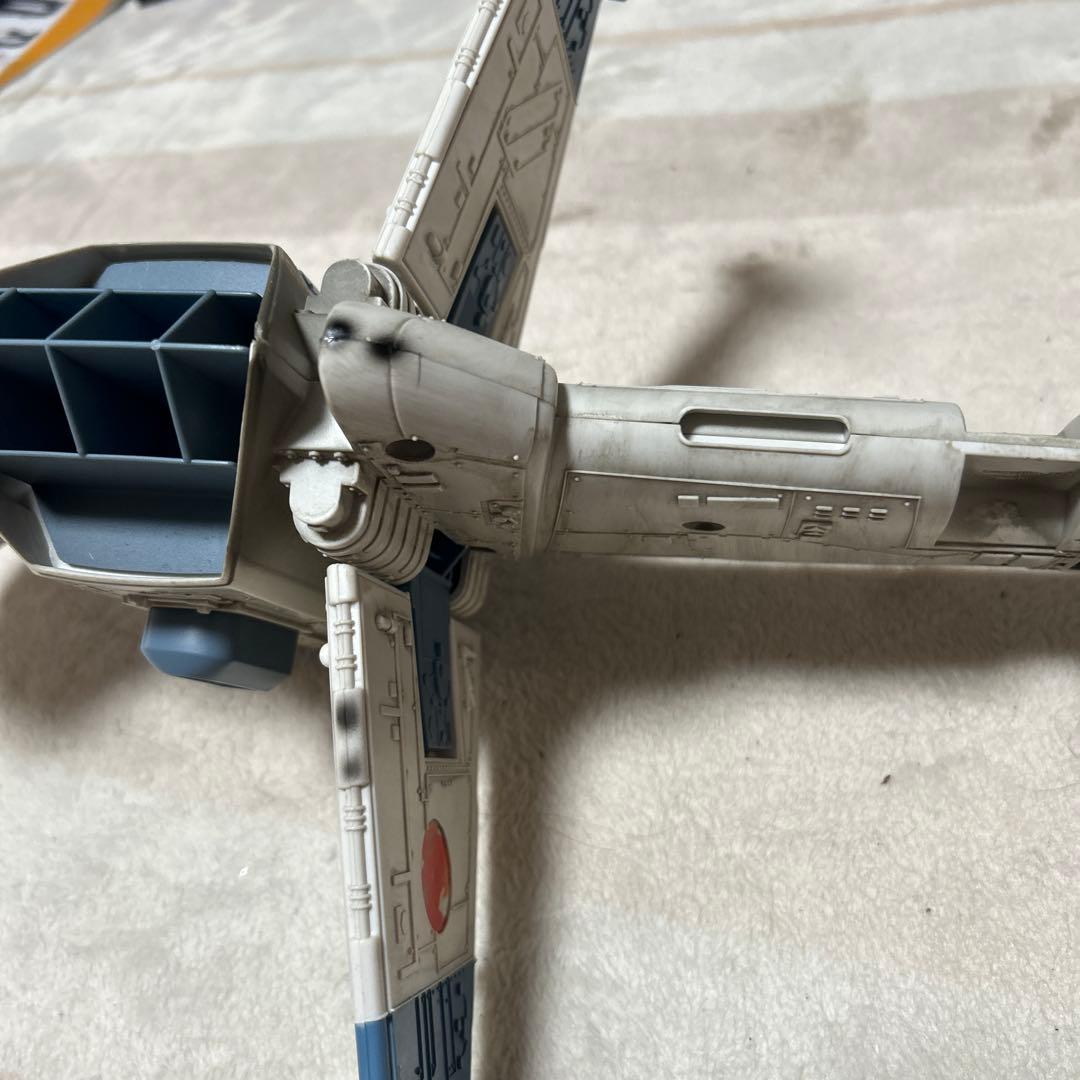 スターウォーズ　Bウイングファイター　 &スレイブ1（ジャンク）