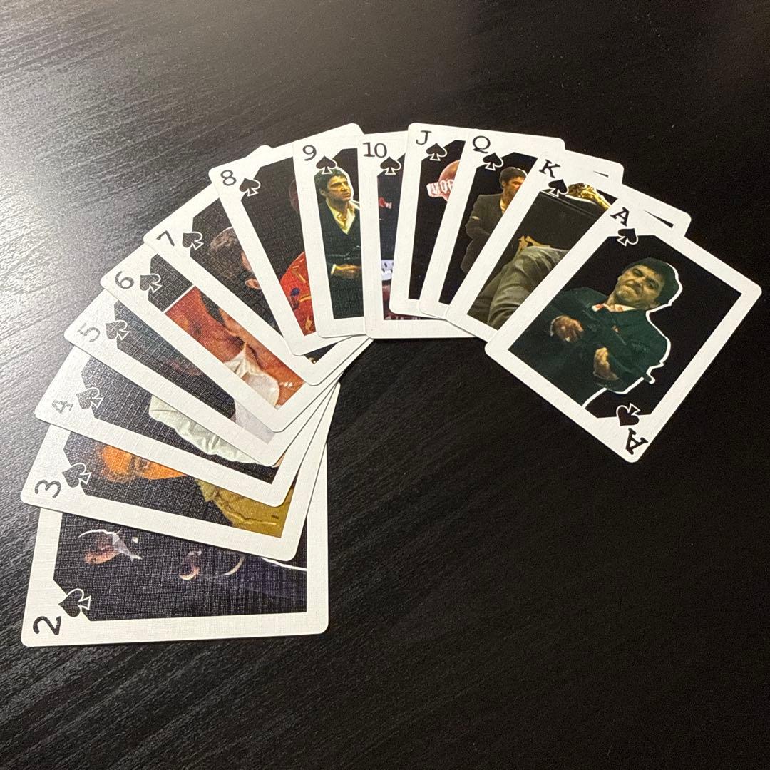 SCARFACE トランプ 52枚 ポーカーサイズ
