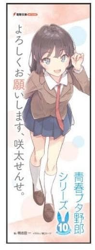 【直筆サイン入】青春ブタ野郎はマイスチューデントの夢を見ない A3ハーフポスター