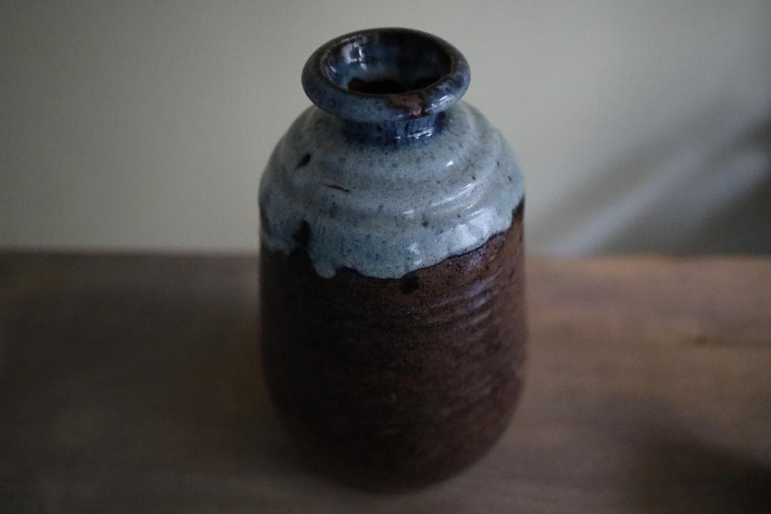 Japanese Vintage Vase 1860~70 幕末_花器_東北窯