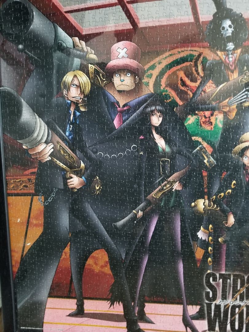 ONE PIECE　STRONG WORLDパズル