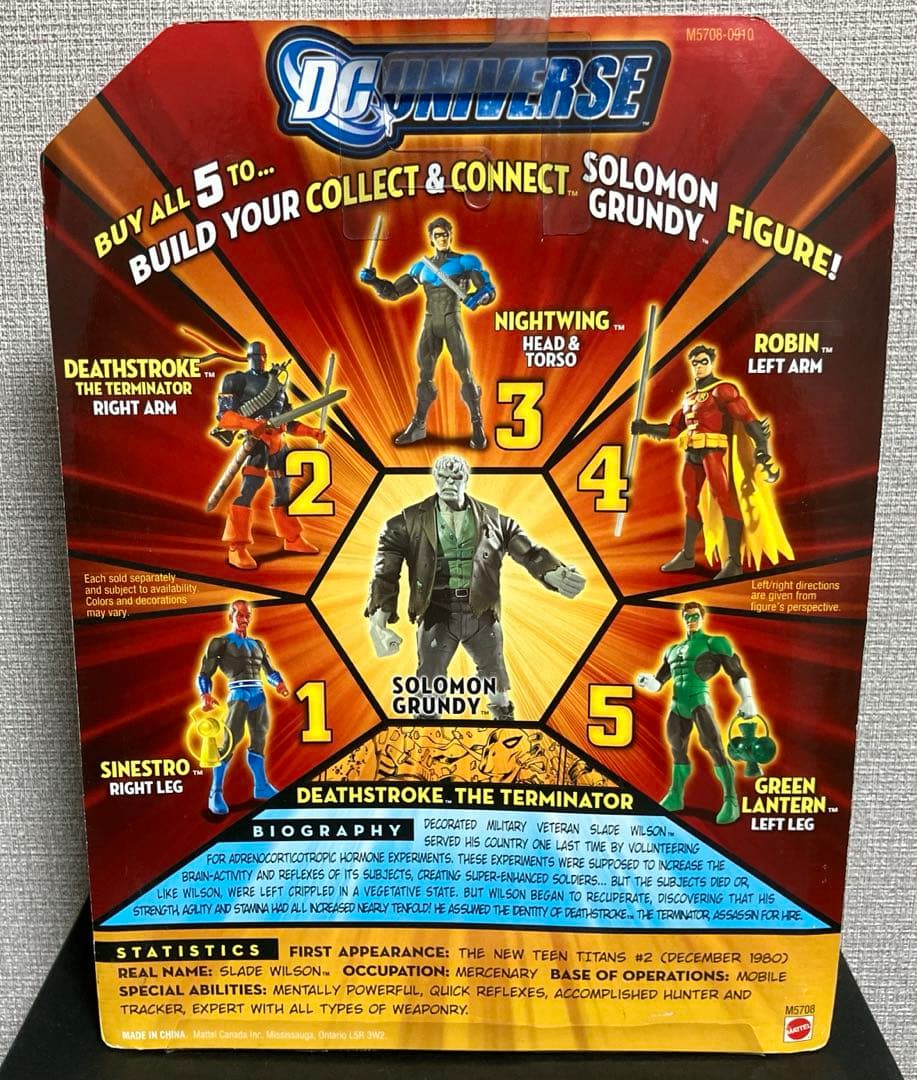 マテル　DCユニバース　デスストローク