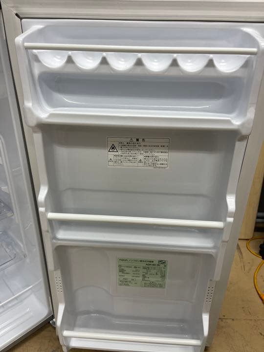 格安配送料あり！アクア 2021年製 AQR-8G-S  1ドア /右開きタイプ