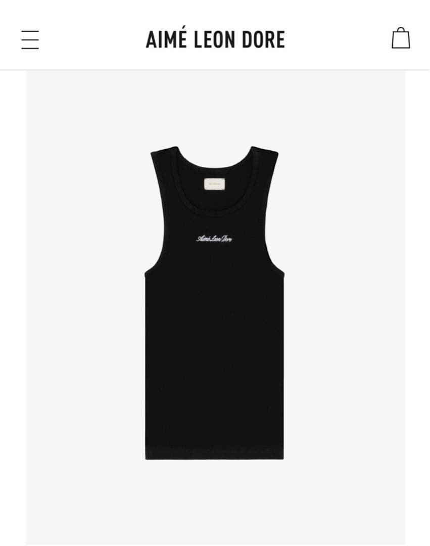 新品 2枚セット AIME LEON DORE タンクトップ