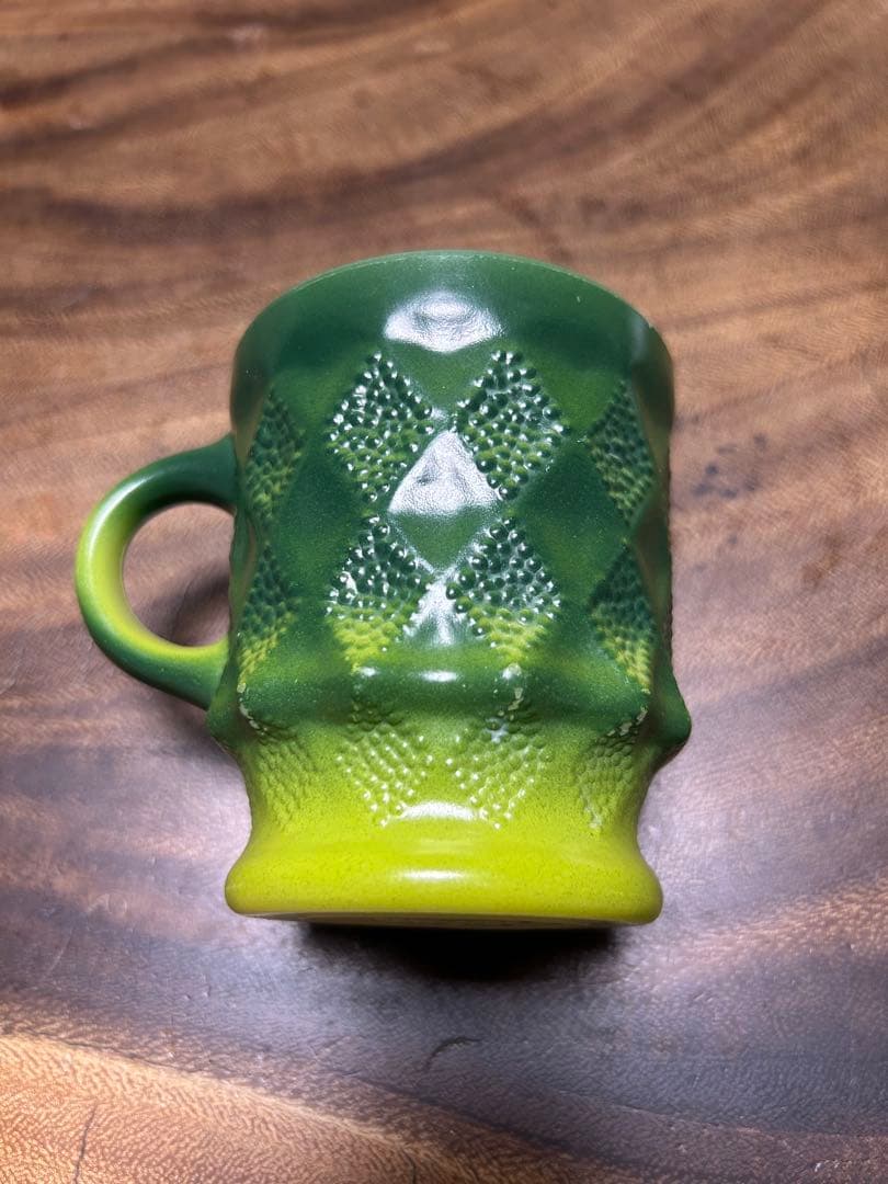 Fire King ファイヤーキング　ターコイズ　Dハンドル　キンバリー